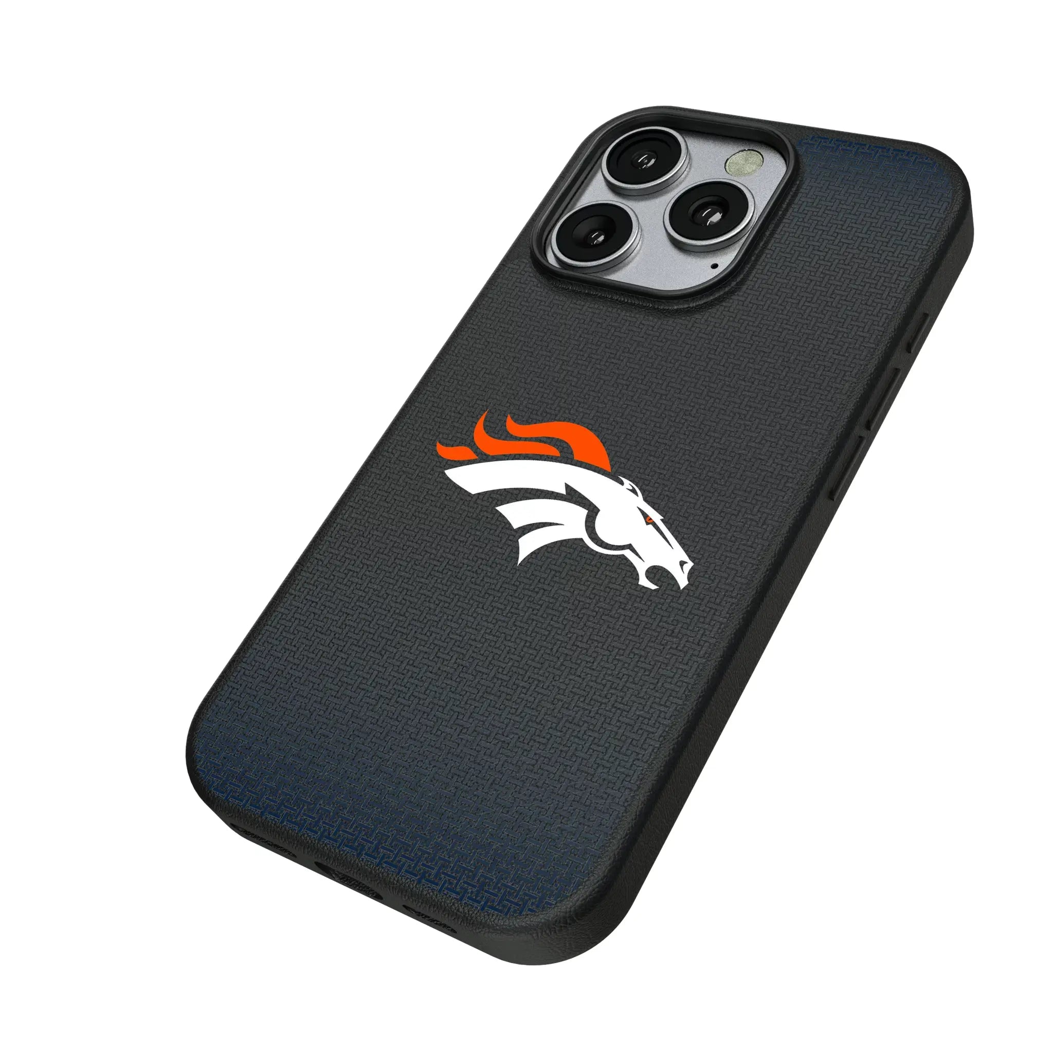 Denver Broncos Linen MagSafe Compatible Phone Case for Apple iPhone