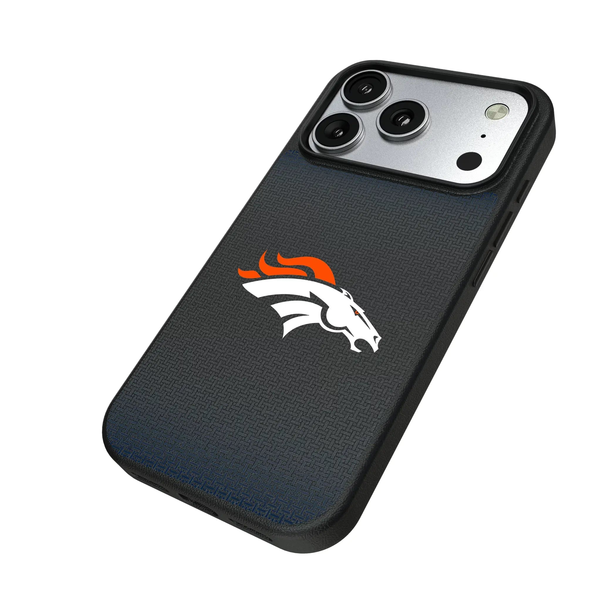 Denver Broncos Linen MagSafe Compatible Phone Case for Apple iPhone