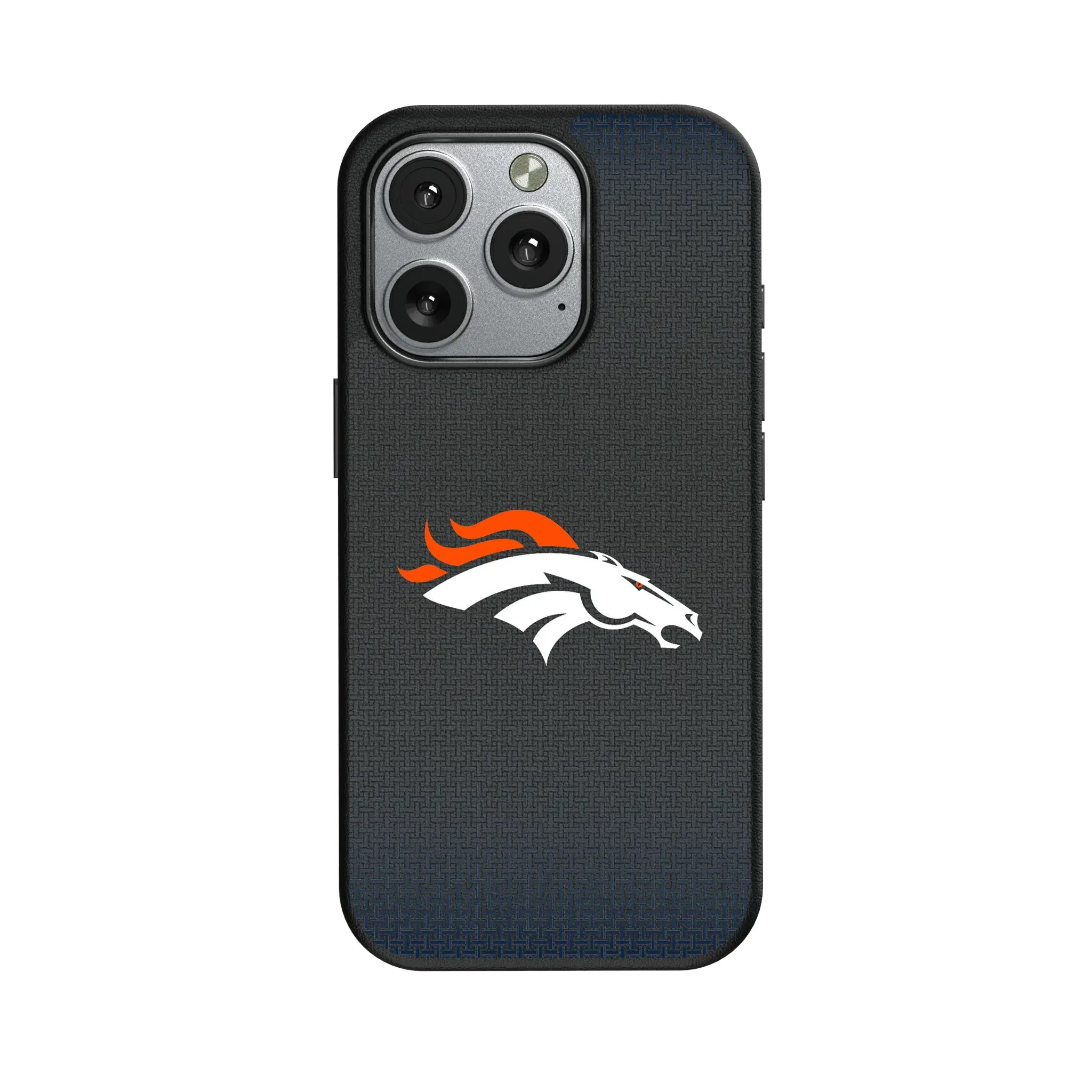 Denver Broncos Linen MagSafe Compatible Phone Case for Apple iPhone