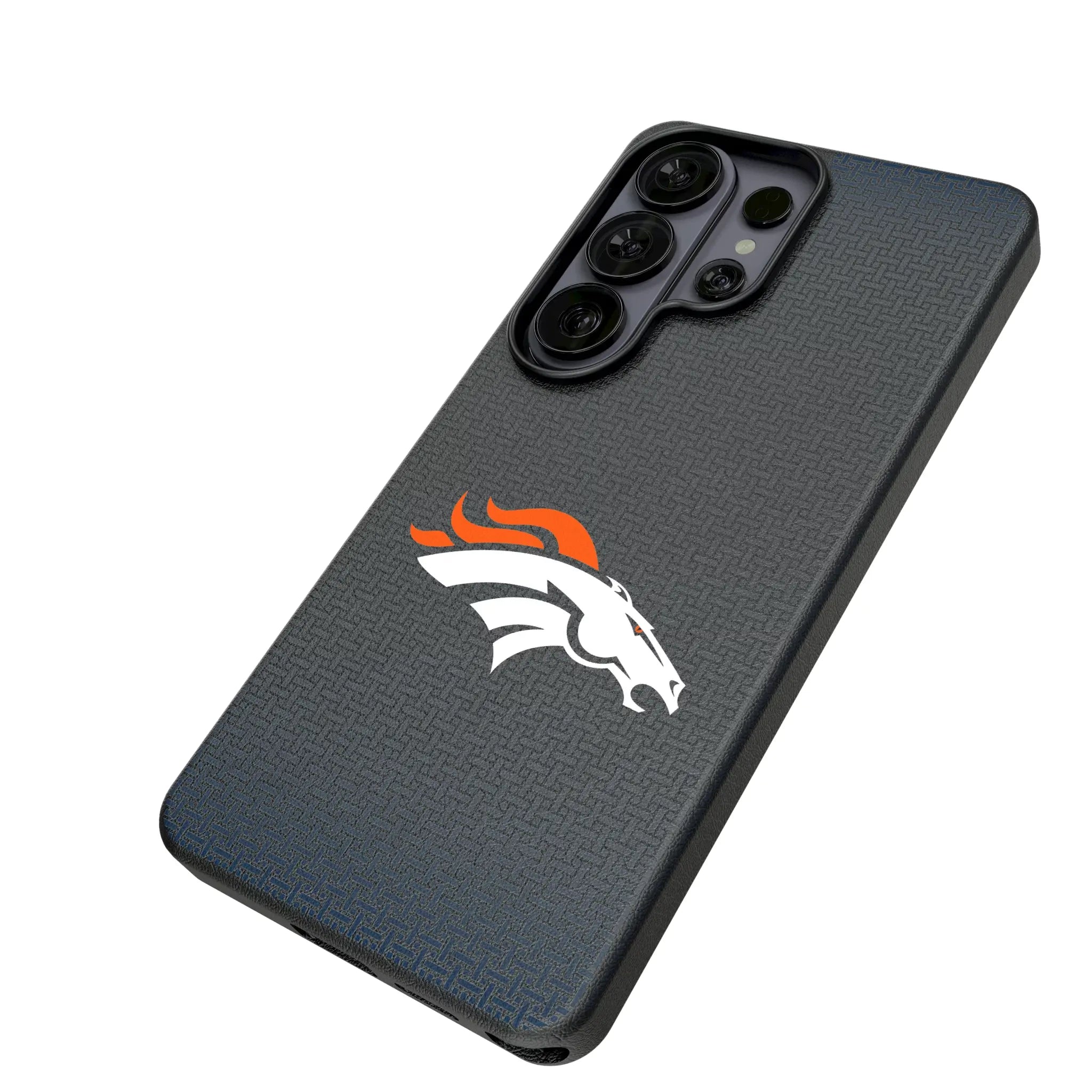 Denver Broncos Linen MagSafe Compatible Phone Case for Samsung Galaxy