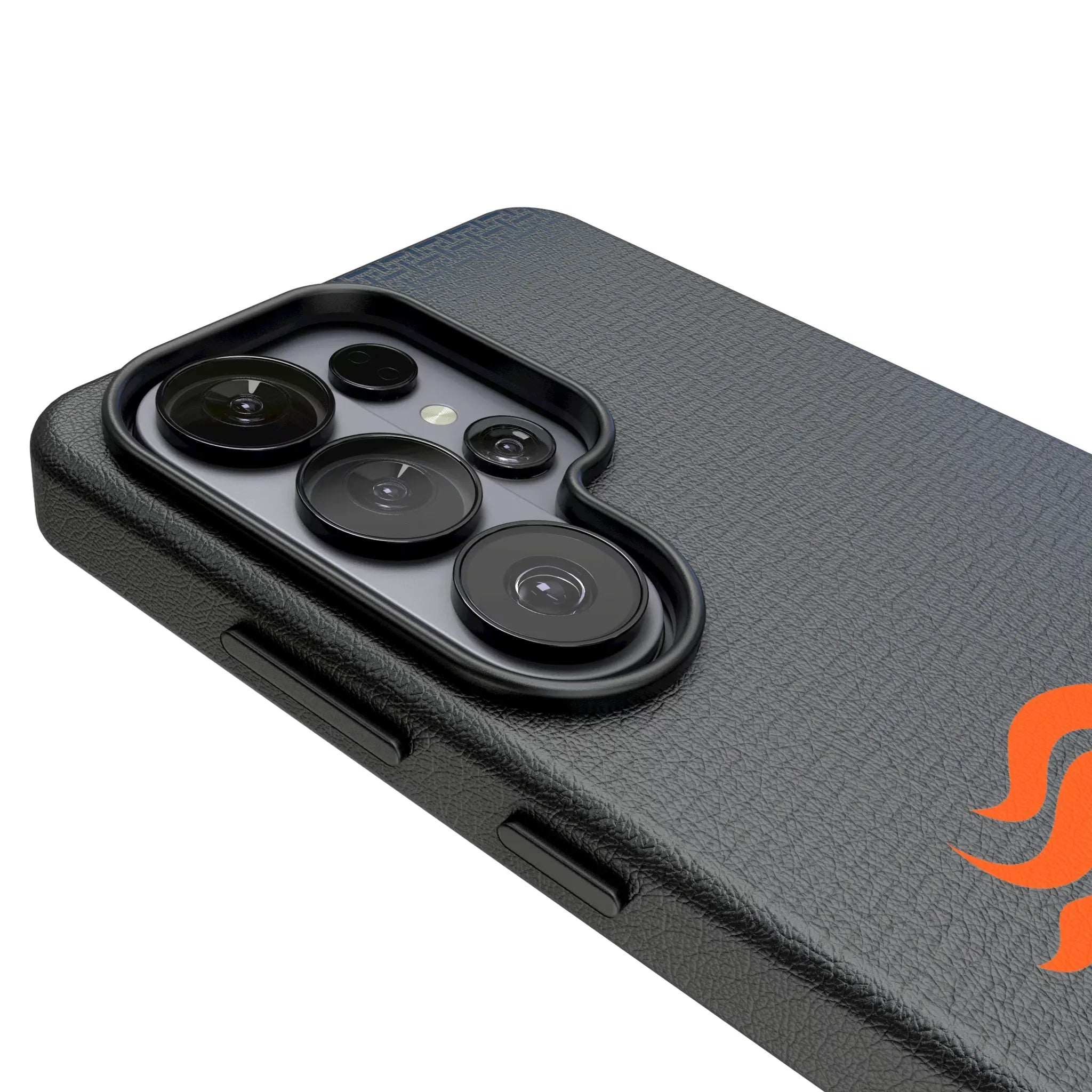 Denver Broncos Linen MagSafe Compatible Phone Case for Samsung Galaxy