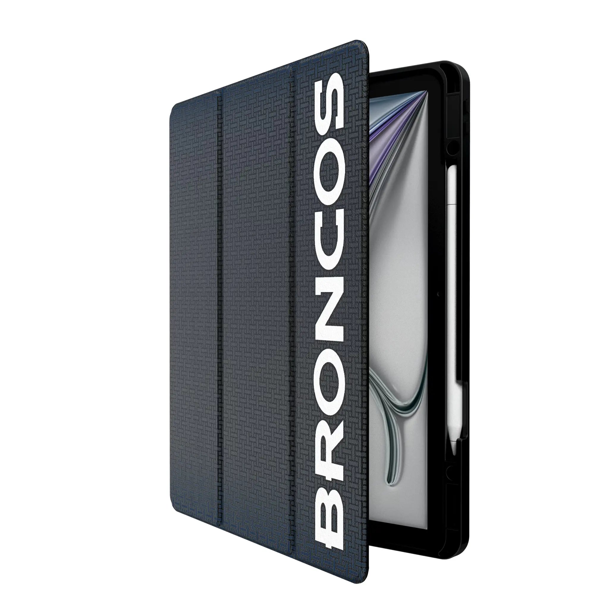 Denver Broncos Linen Tablet Case for Apple iPad