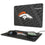 Denver Broncos Monocolor Tilt 15-Watt Wireless Charger and Mouse Pad