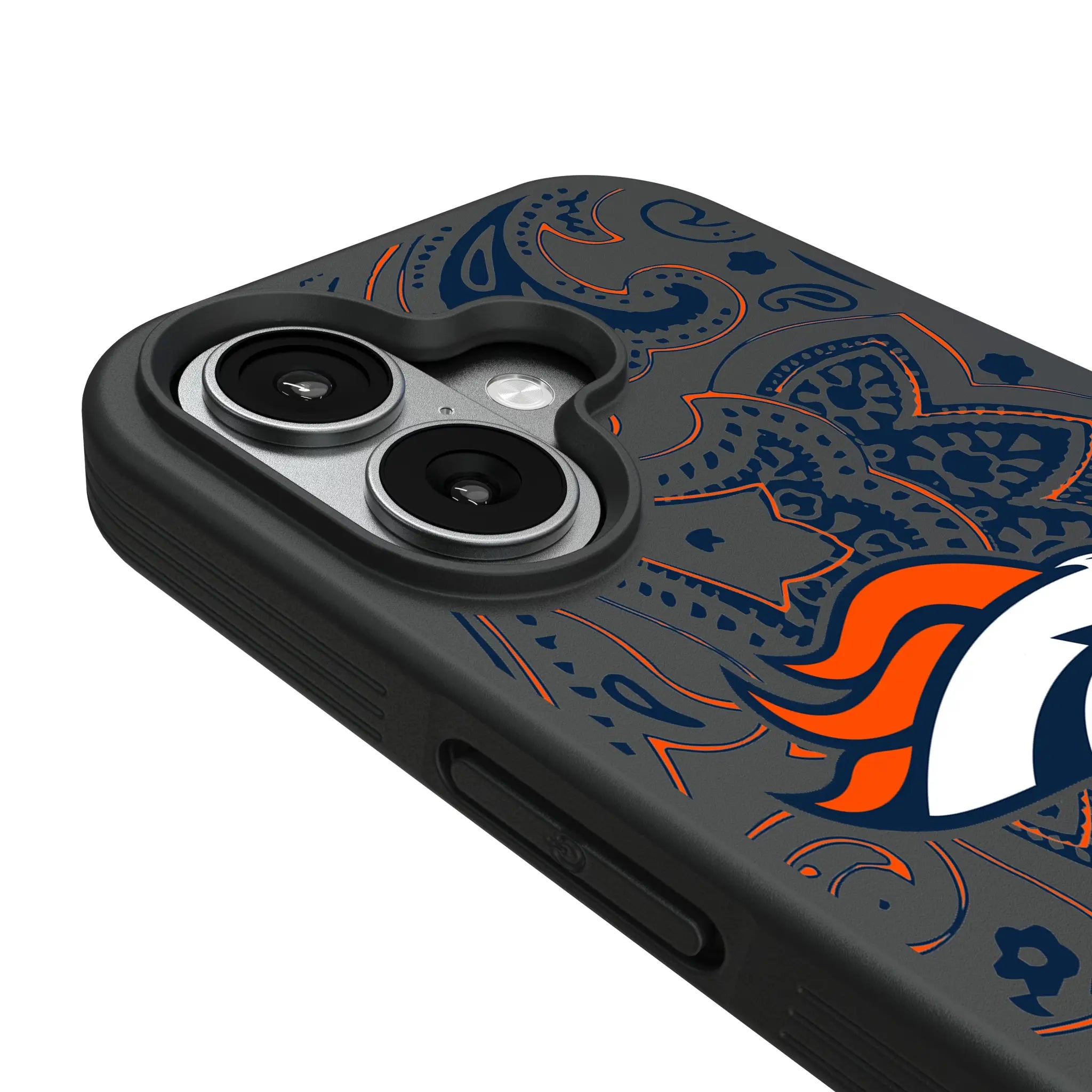 Denver Broncos Paisley Bump Phone Case