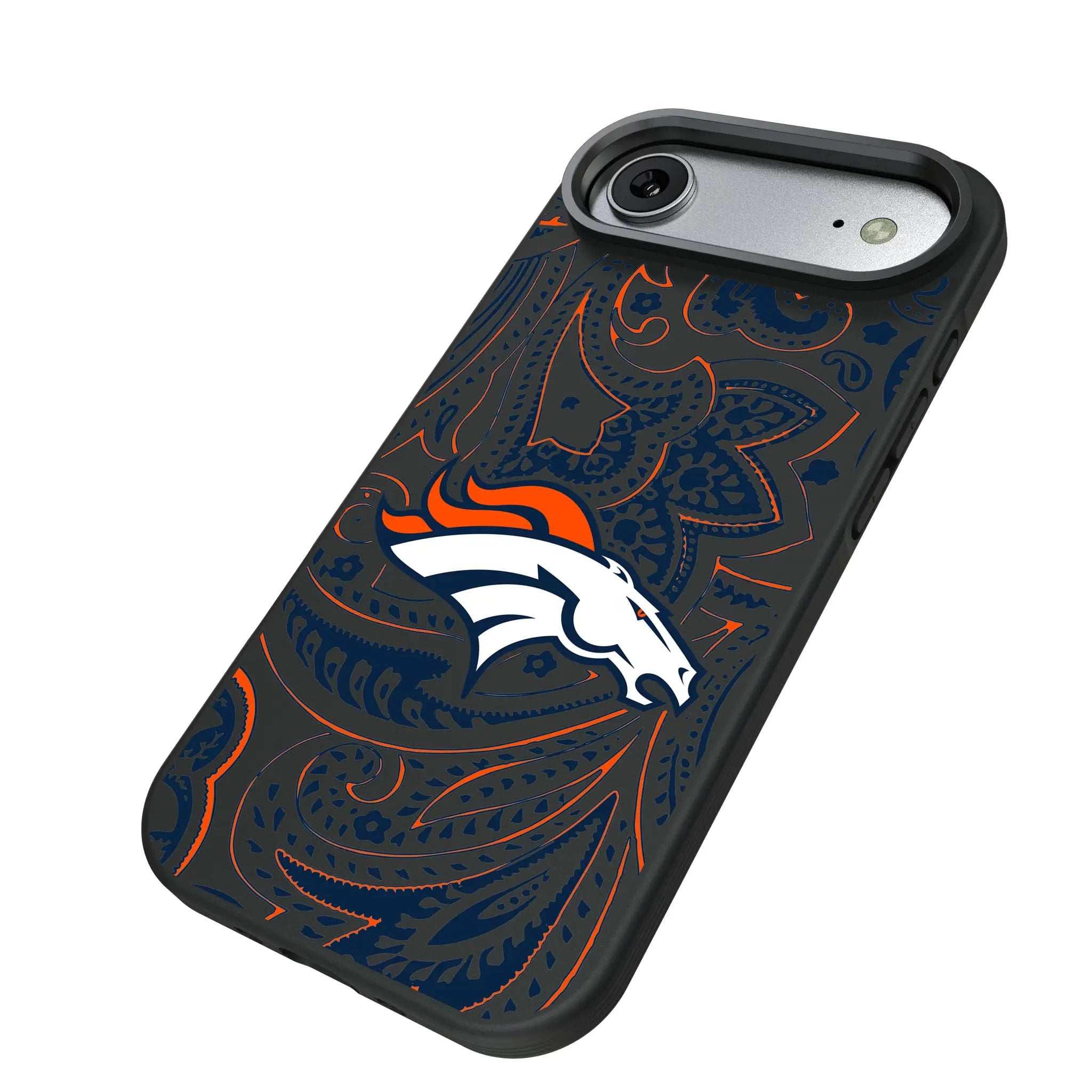 Denver Broncos Paisley Bump Phone Case