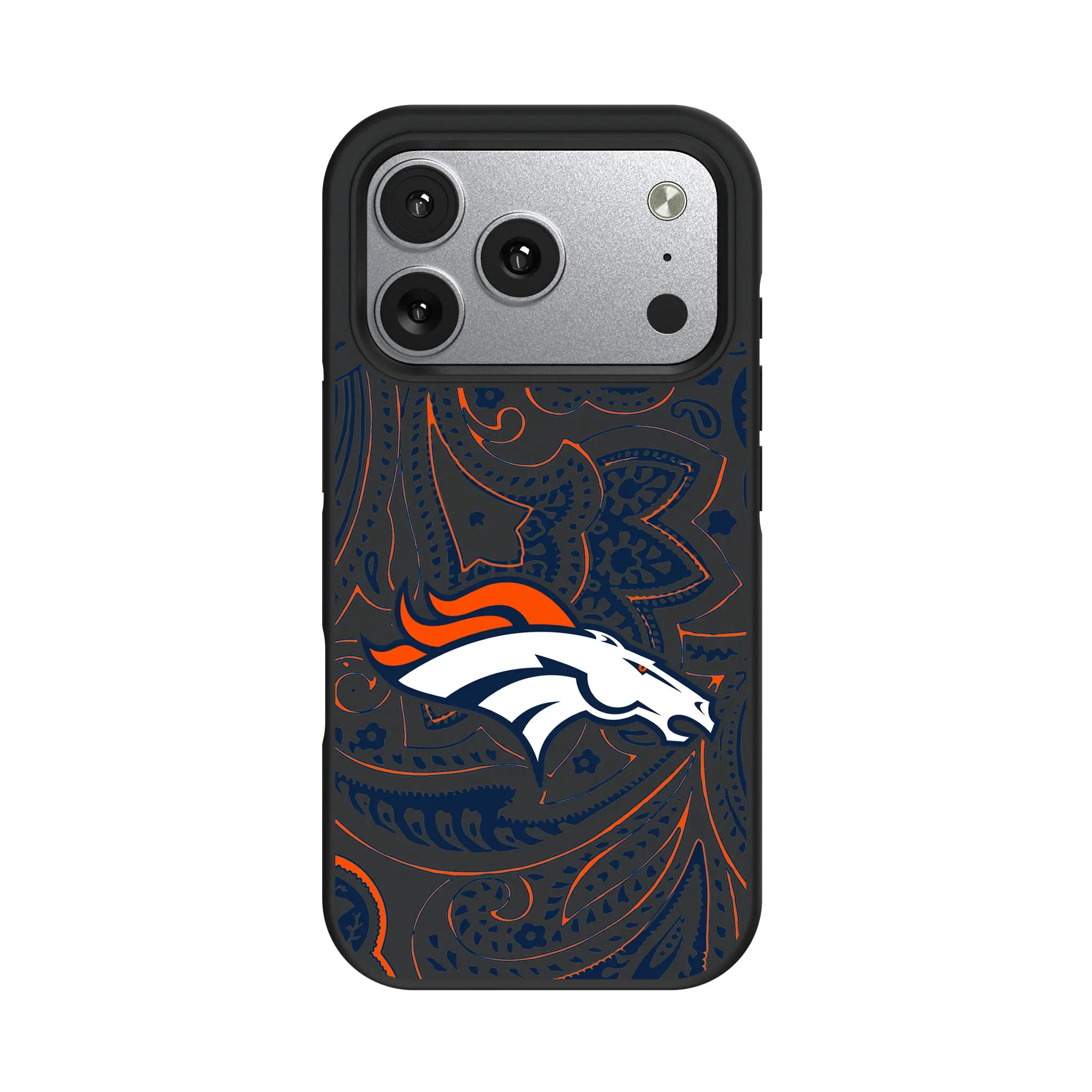 Denver Broncos Paisley Bump Phone Case