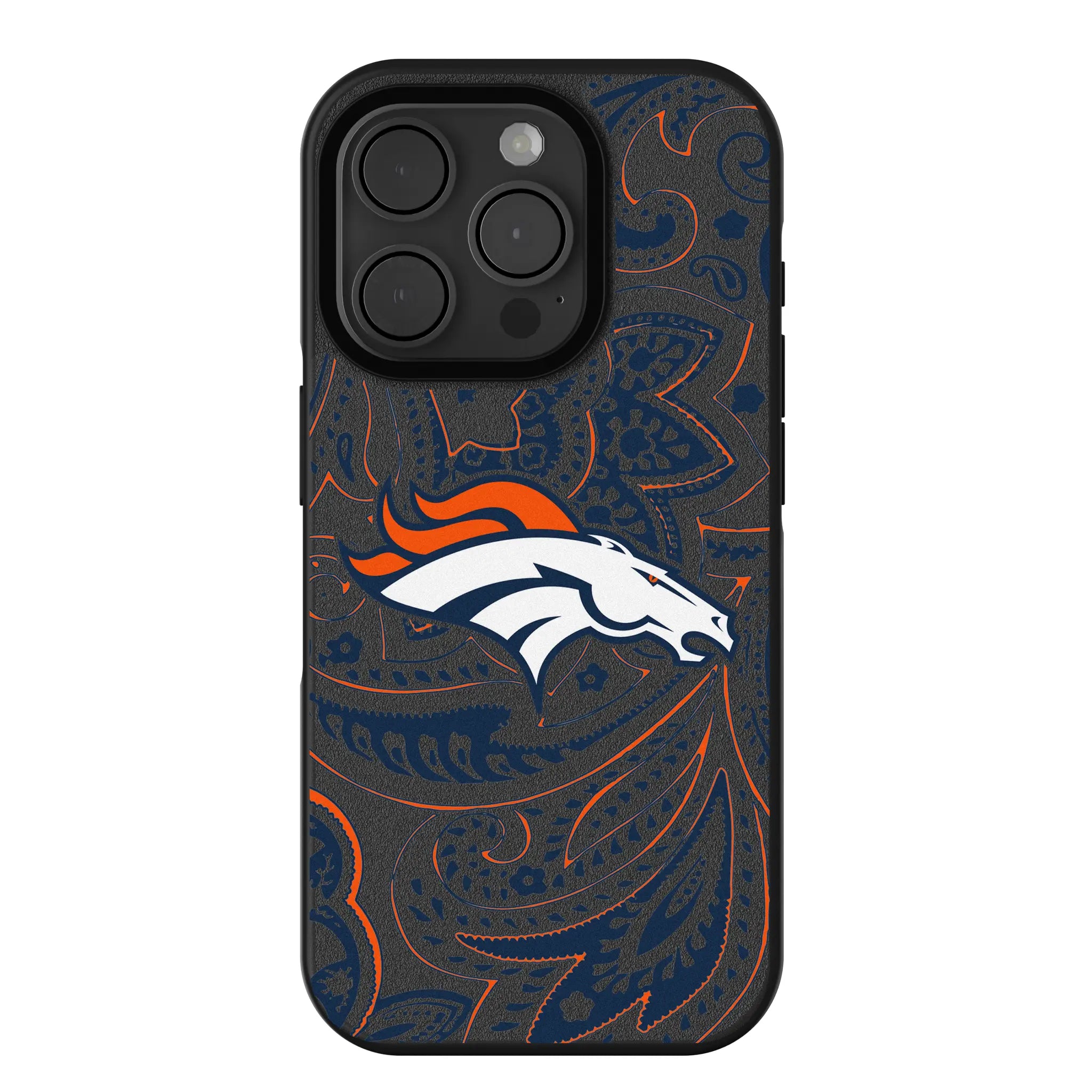 Denver Broncos Paisley Bump Phone Case