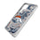 Denver Broncos Paisley Clear Phone Case for Samsung Galaxy