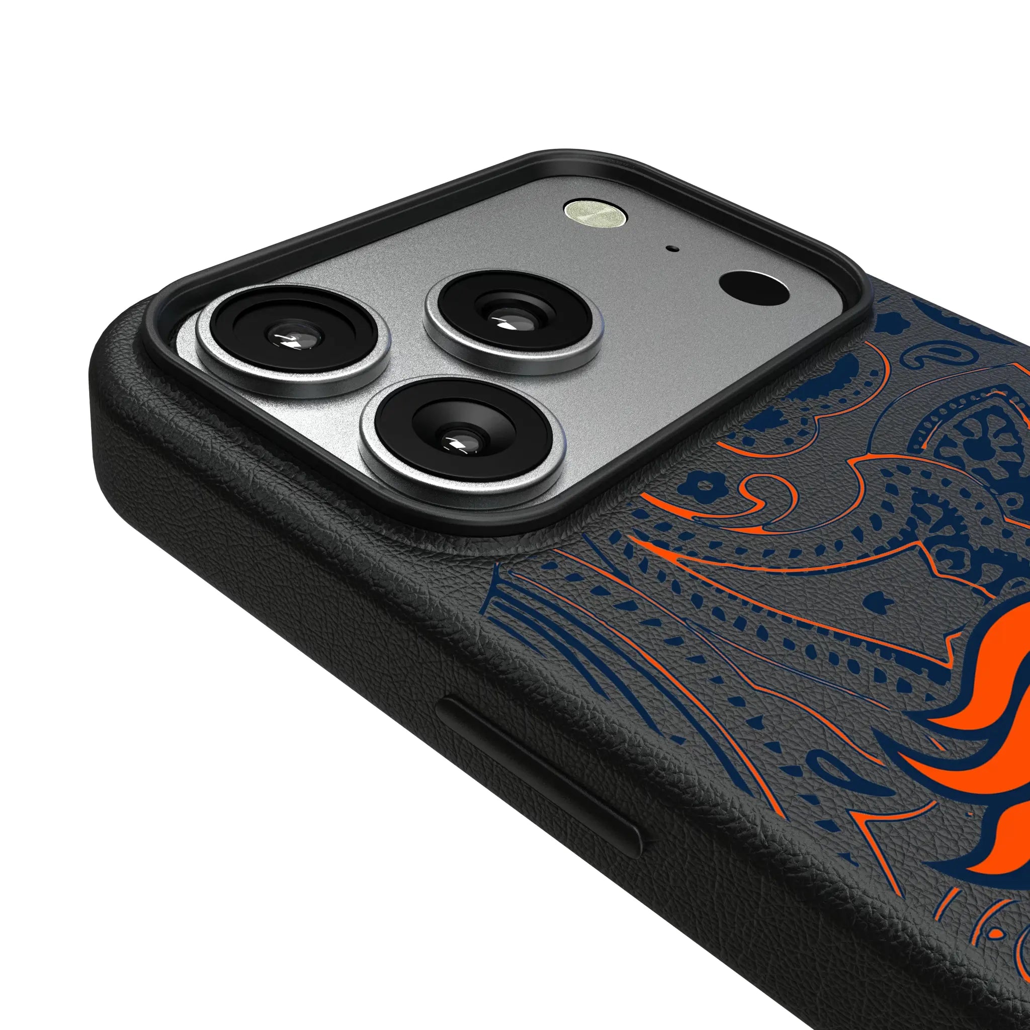 Denver Broncos Paisley MagSafe Compatible Phone Case for Apple iPhone