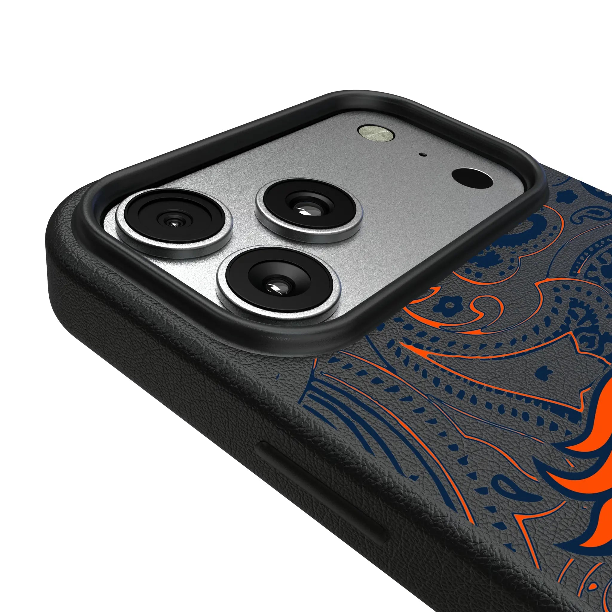 Denver Broncos Paisley MagSafe Compatible Phone Case for Apple iPhone