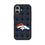 Denver Broncos Plaid MagSafe Compatible Phone Case for Apple iPhone