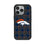 Denver Broncos Plaid MagSafe Compatible Phone Case for Apple iPhone
