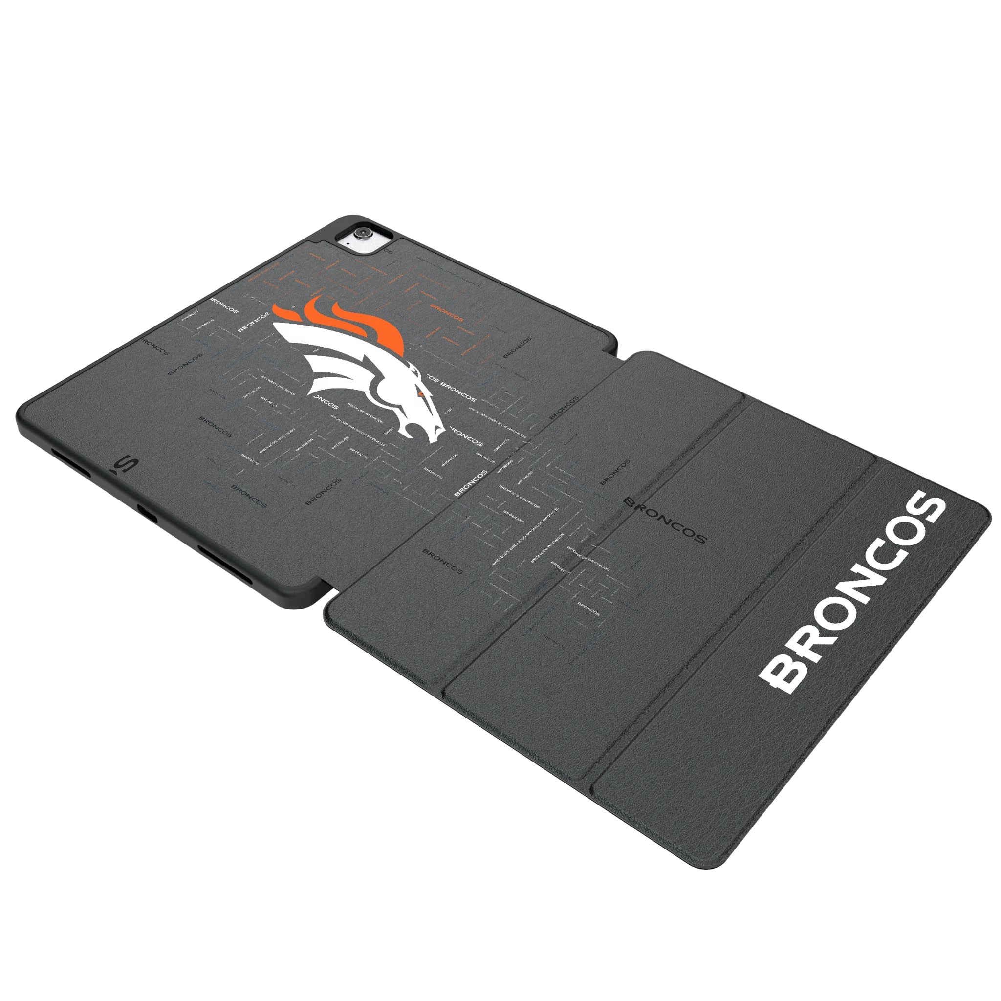 Denver Broncos Quadtile Tablet Case for Apple iPad