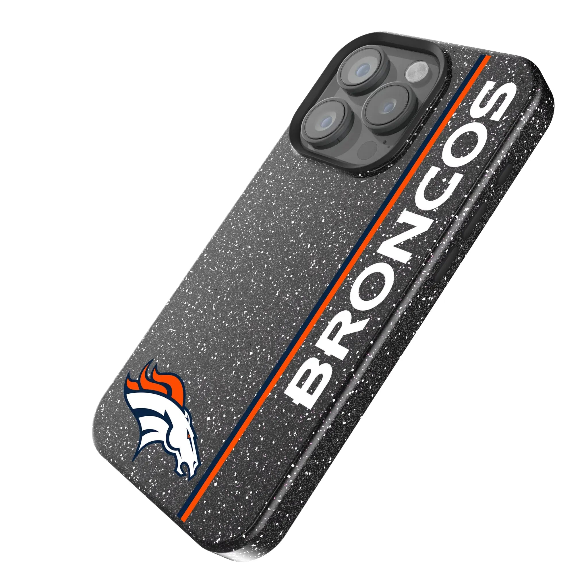 Denver Broncos Sidebar Bling Phone Case