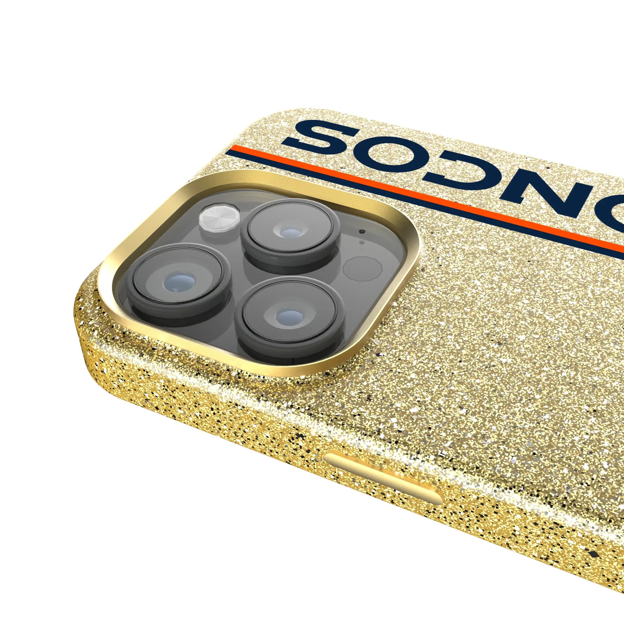 Denver Broncos Sidebar Bling Phone Case