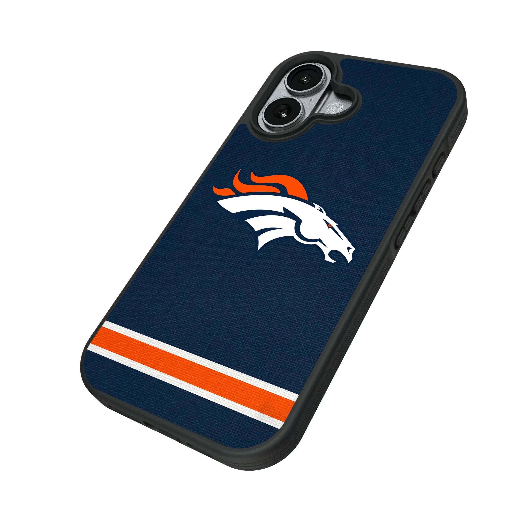 Denver Broncos Stripe Bump Phone Case