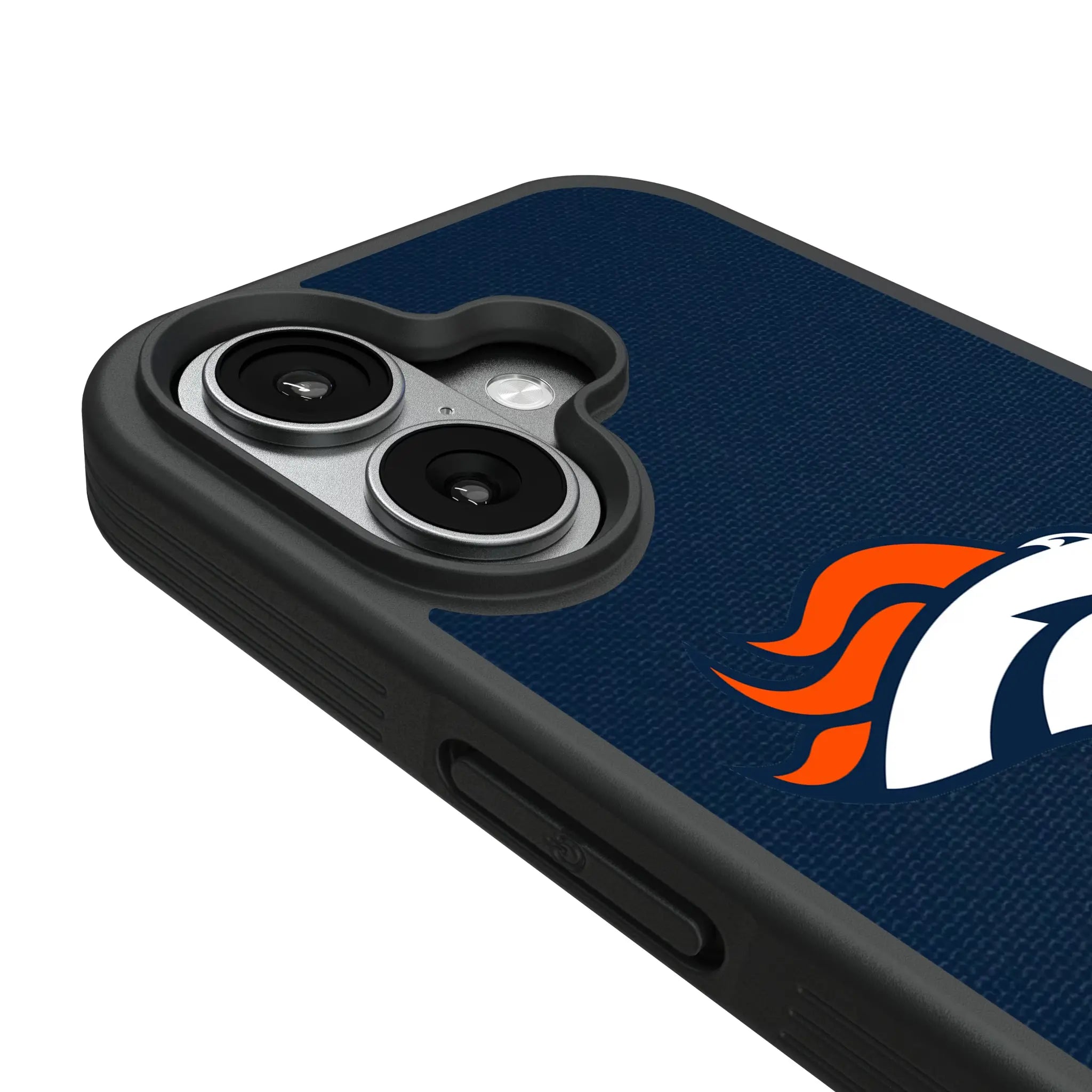 Denver Broncos Stripe Bump Phone Case