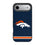Denver Broncos Stripe Bump Phone Case