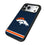 Denver Broncos Stripe Bump Phone Case