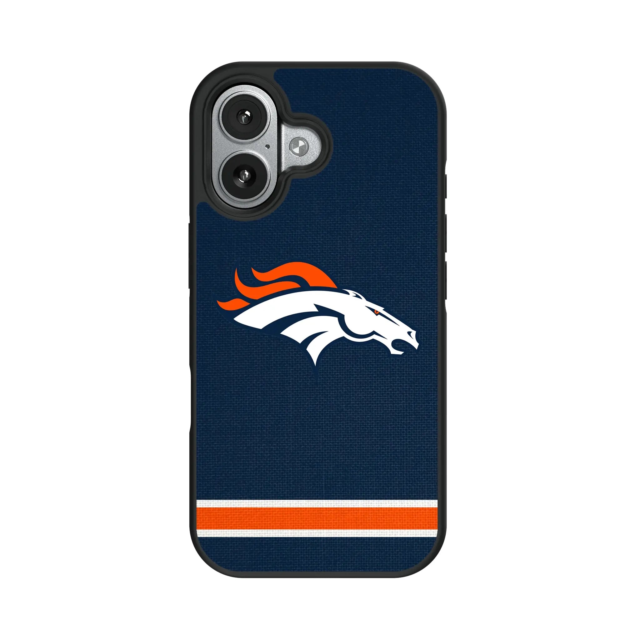 Denver Broncos Stripe Bump Phone Case