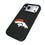 Denver Broncos Text Backdrop MagSafe Compatible Phone Case for Apple iPhone