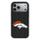 Denver Broncos Text Backdrop MagSafe Compatible Phone Case for Apple iPhone