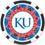 Kansas Jayhawks 100 Piece Poker Chips