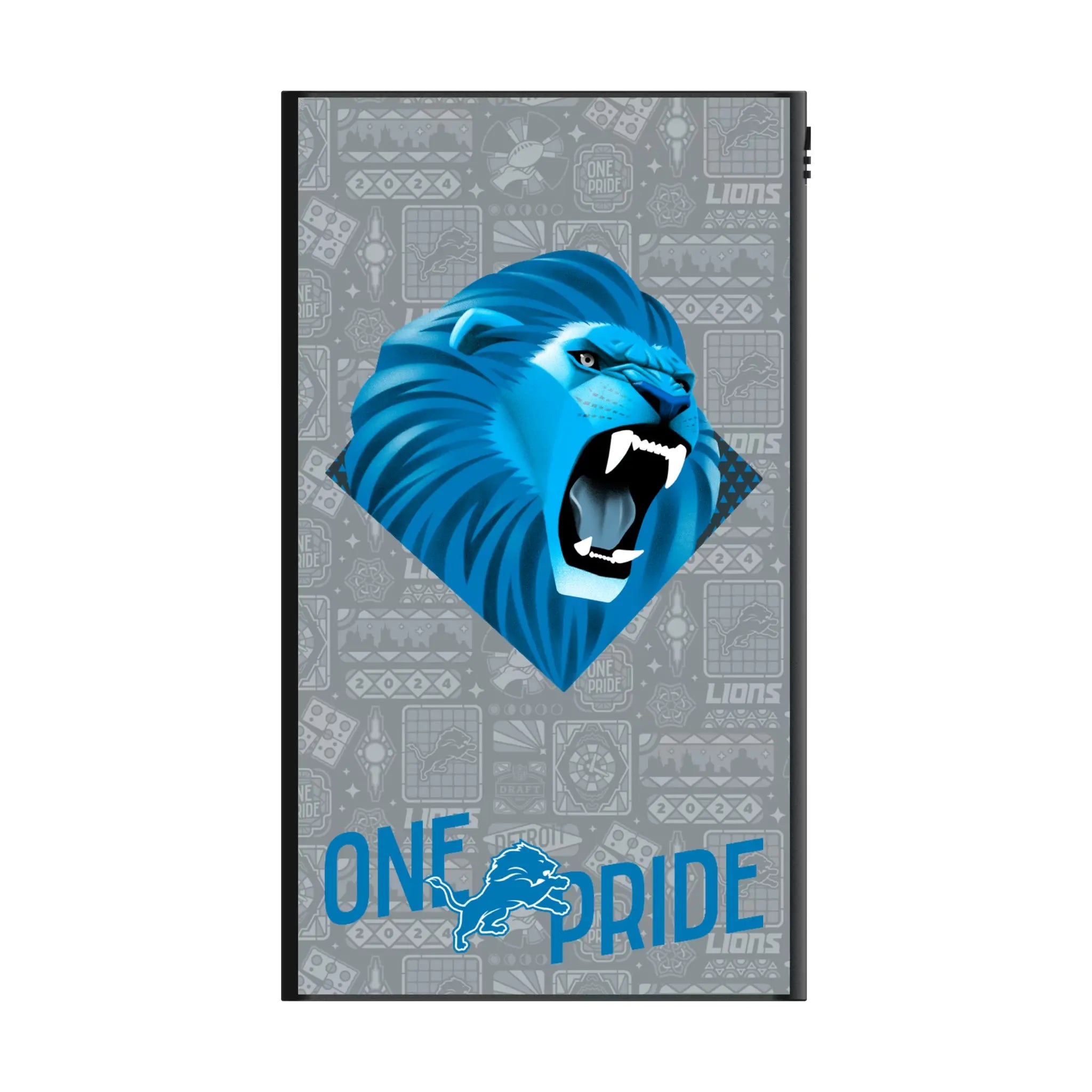 Detroit Lions Deco 5000mAh Flat Powerbank