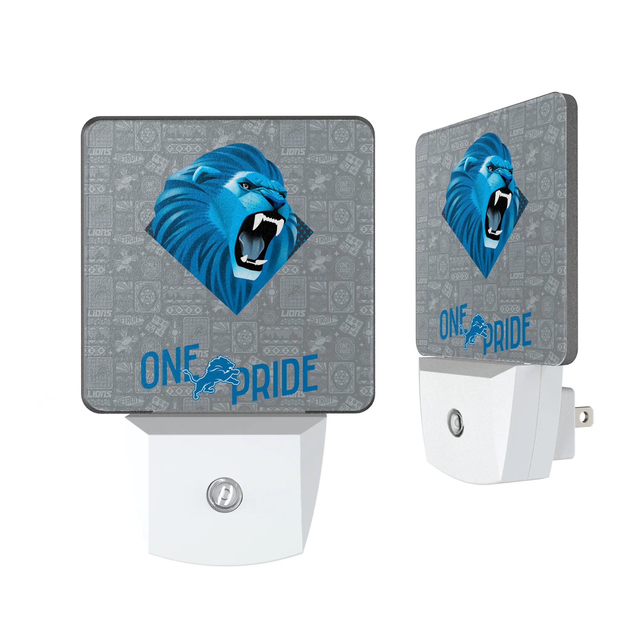 Detroit Lions 2024 Illustrated Limited Edition Night Light 2-Pack