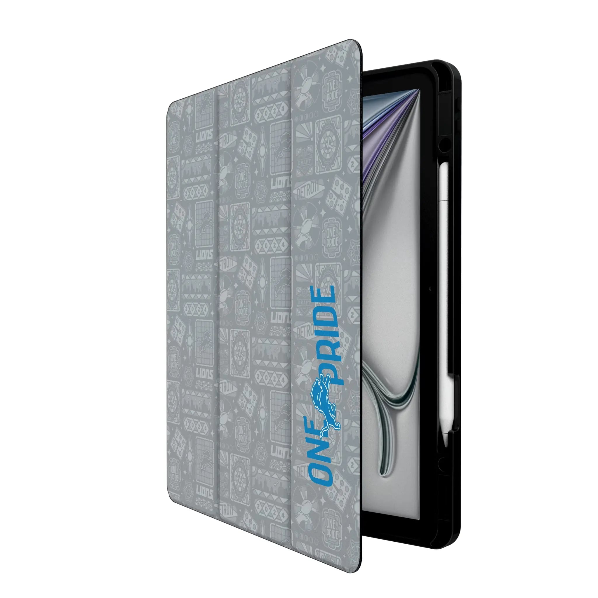 Detroit Lions 2024 Illustrated Limited Edition Tablet Case for Apple iPad