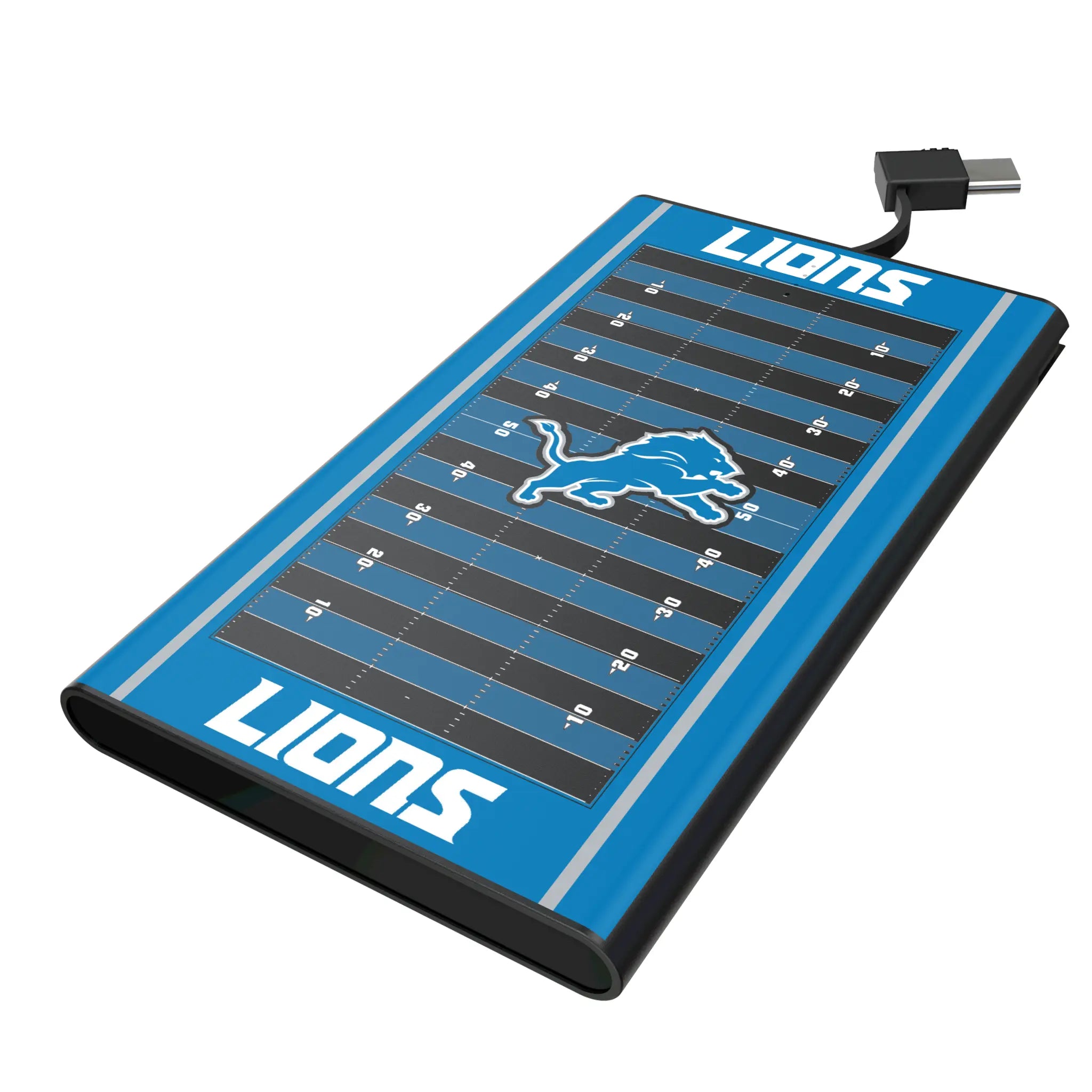 Detroit Lions Field 5000mAh Flat Powerbank