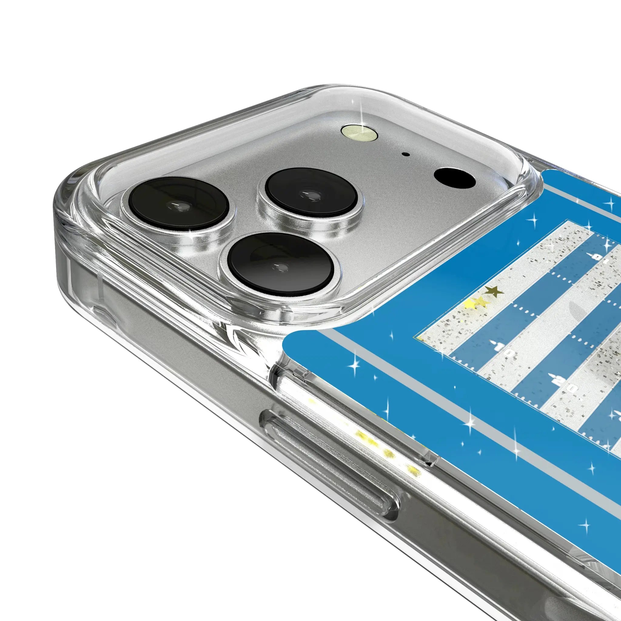 Detroit Lions Field Glitter Phone Case