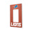 Detroit Lions Football Hidden-Screw Light Switch Plate