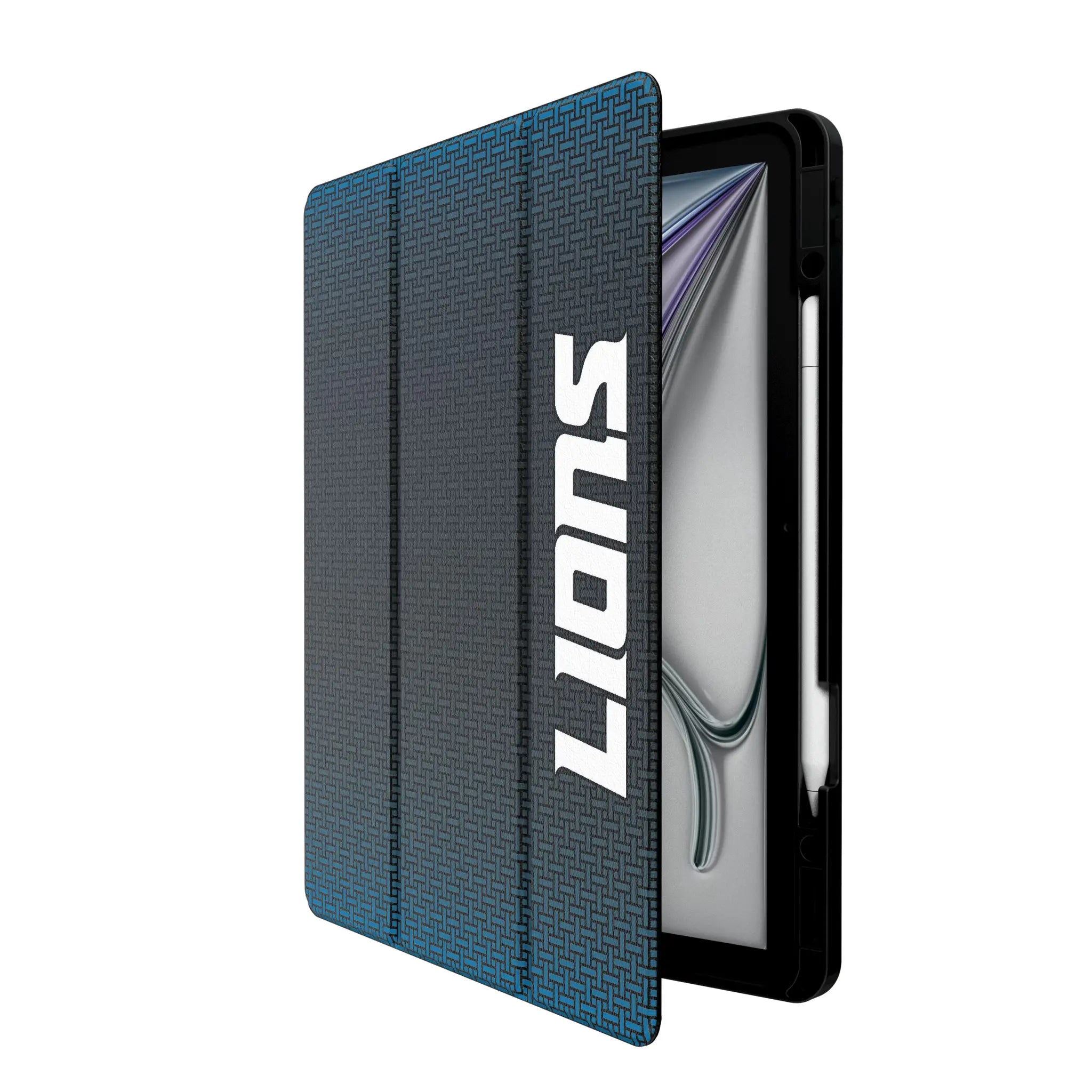 Detroit Lions Linen Tablet Case for Apple iPad