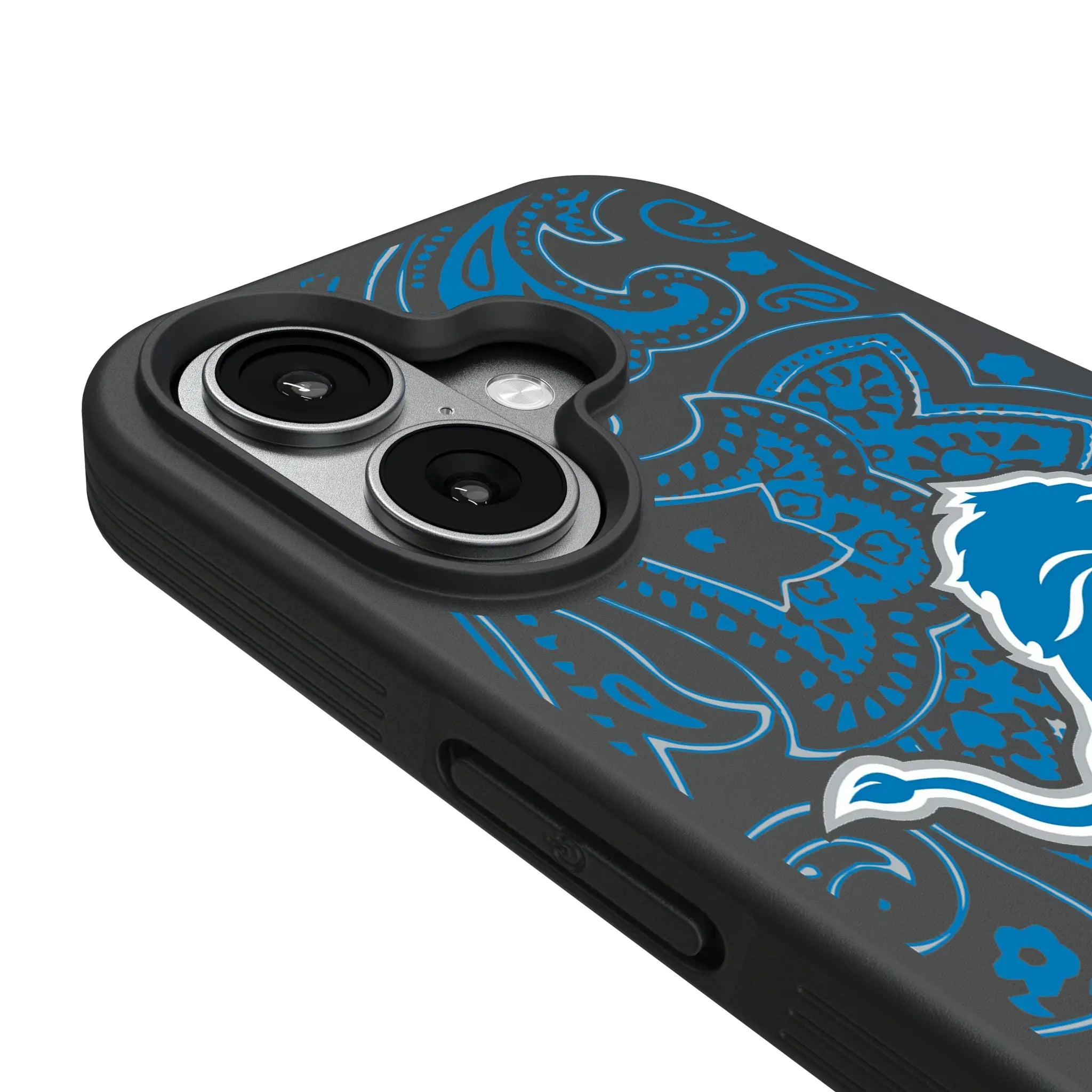 Detroit Lions Paisley Bump Phone Case