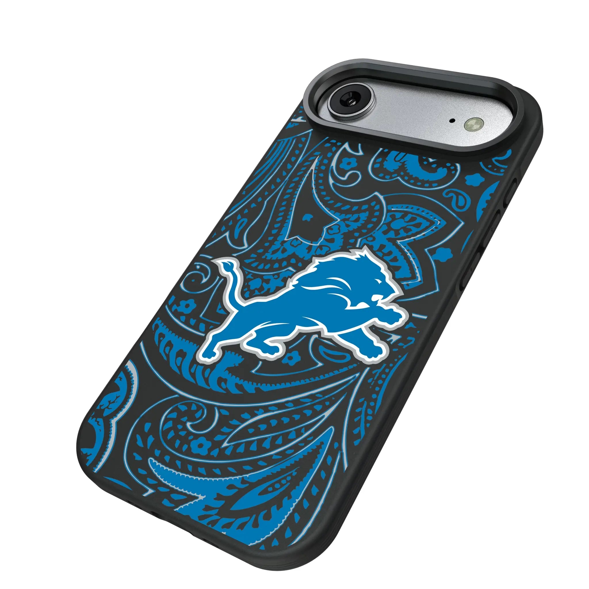 Detroit Lions Paisley Bump Phone Case