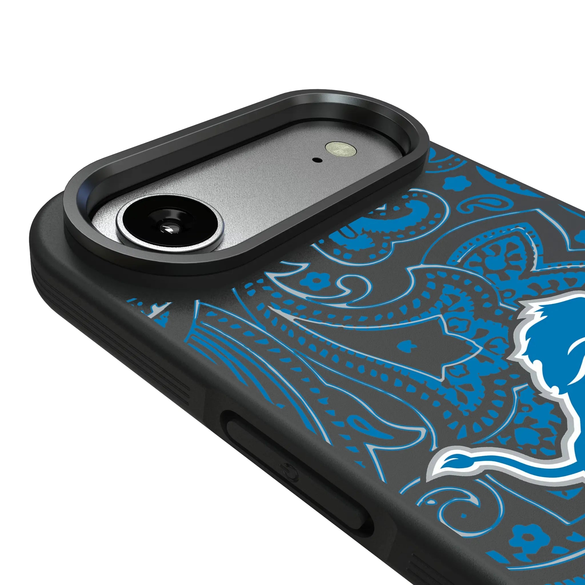 Detroit Lions Paisley Bump Phone Case