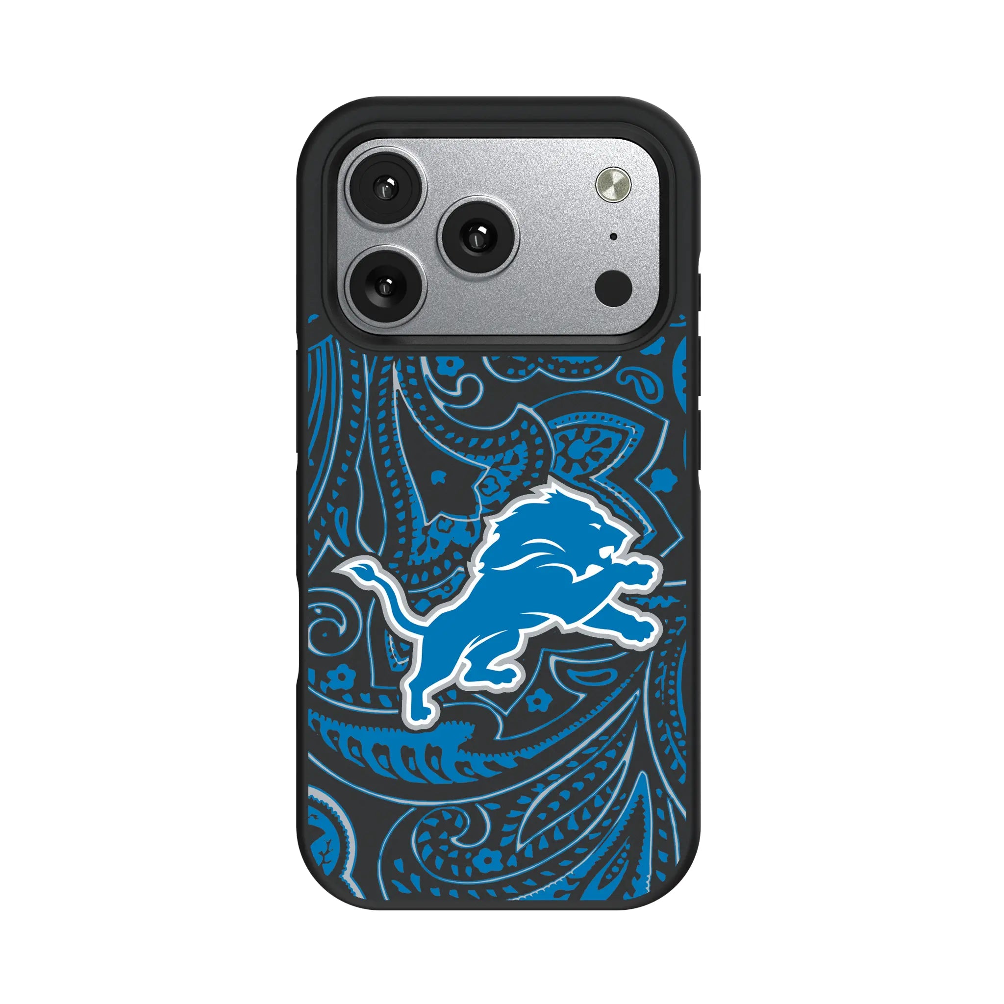 Detroit Lions Paisley Bump Phone Case