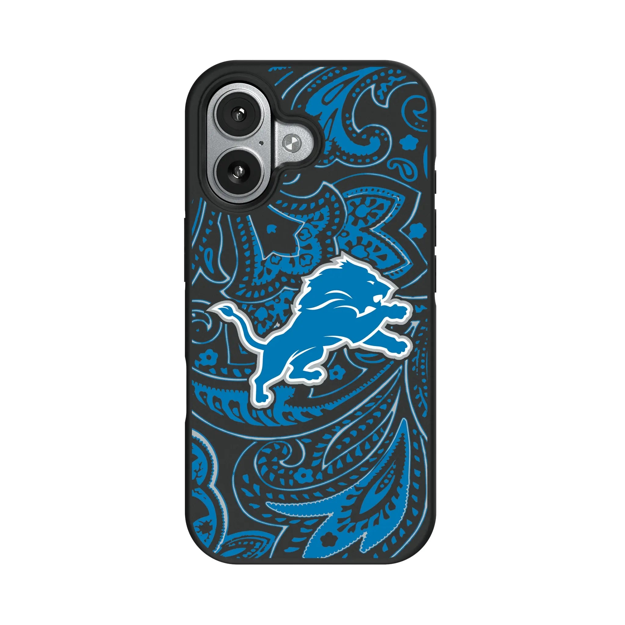 Detroit Lions Paisley Bump Phone Case