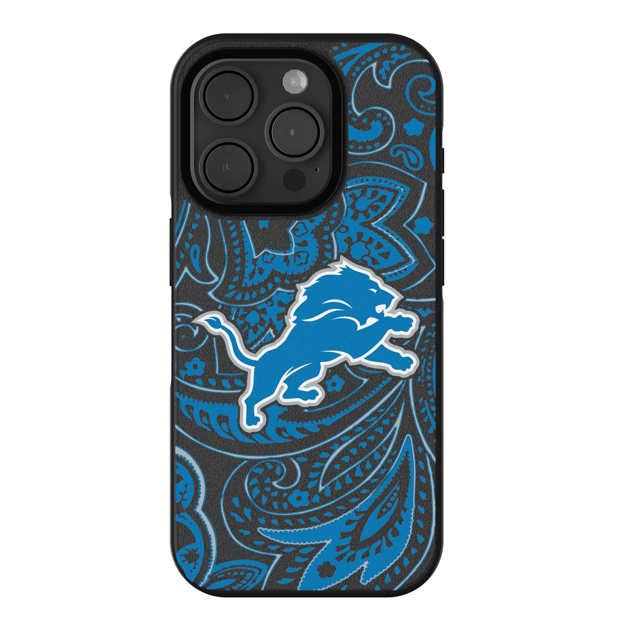 Detroit Lions Paisley Bump Phone Case