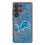 Detroit Lions Paisley Clear Phone Case for Samsung Galaxy