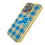 Detroit Lions Plaid Bling Phone Case
