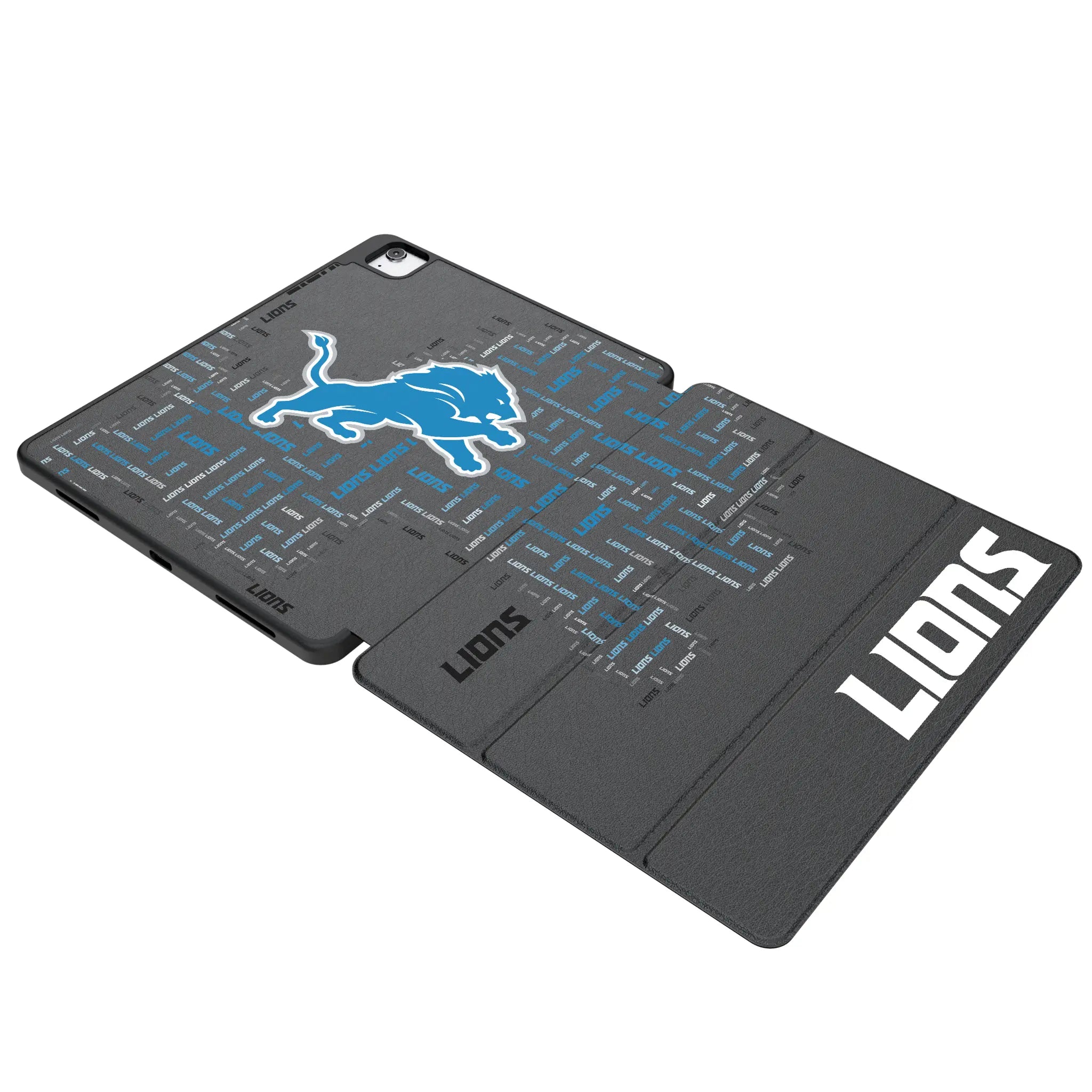Detroit Lions Quadtile Tablet Case for Apple iPad
