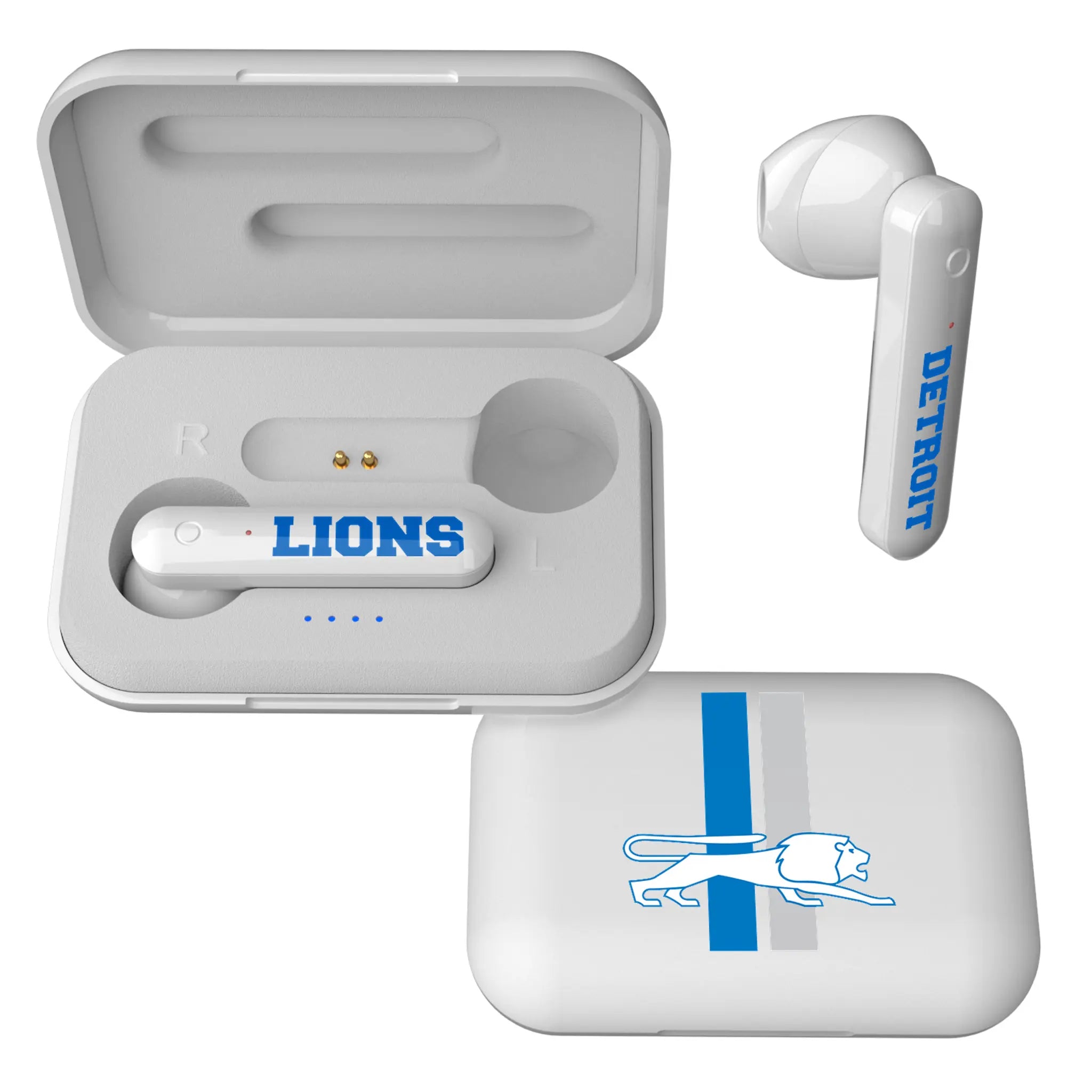Detroit Lions Retro Insignia Wireless TWS Earbuds