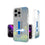 Detroit Lions Retro Linen Glitter Phone Case
