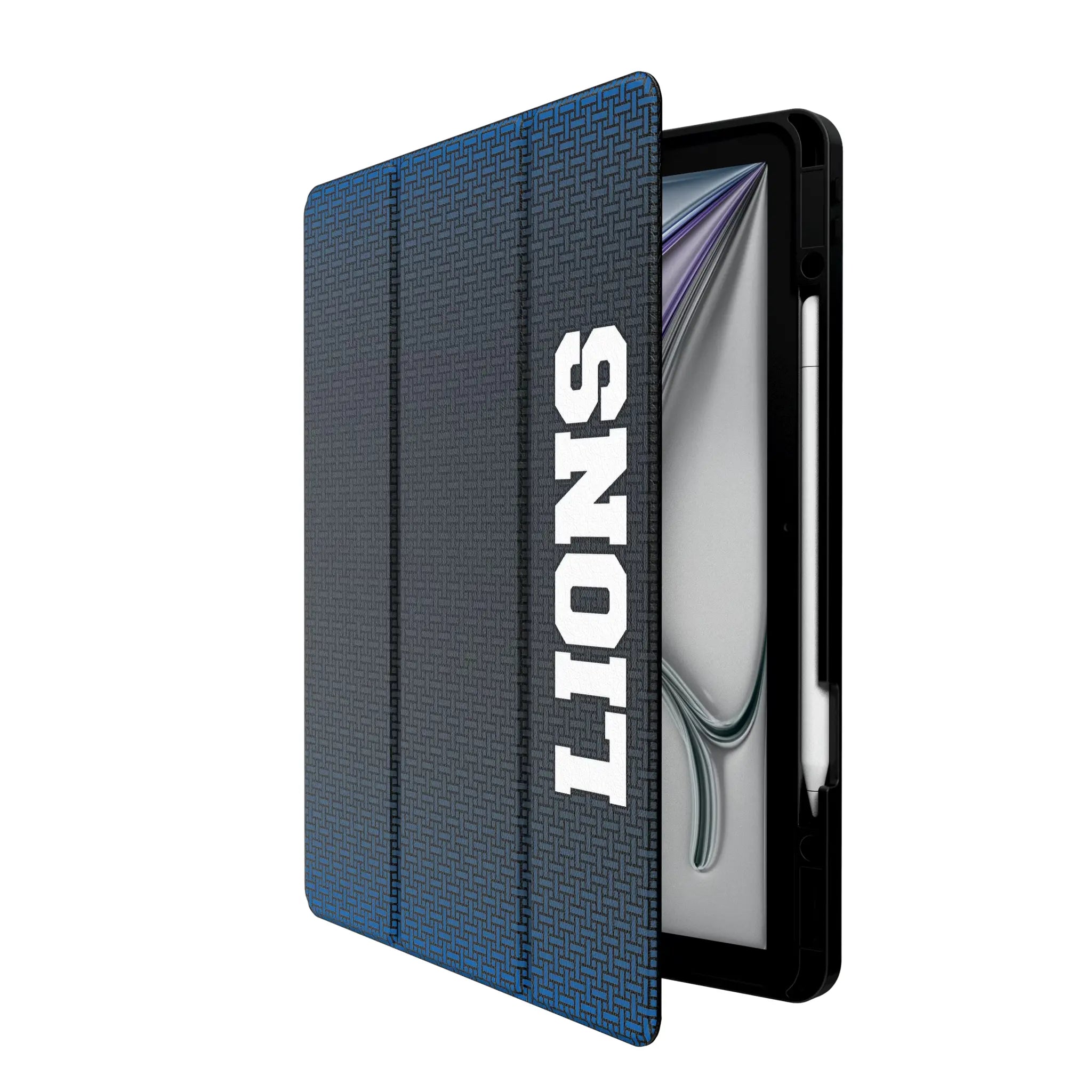 Detroit Lions Retro Linen Tablet Case for Apple iPad