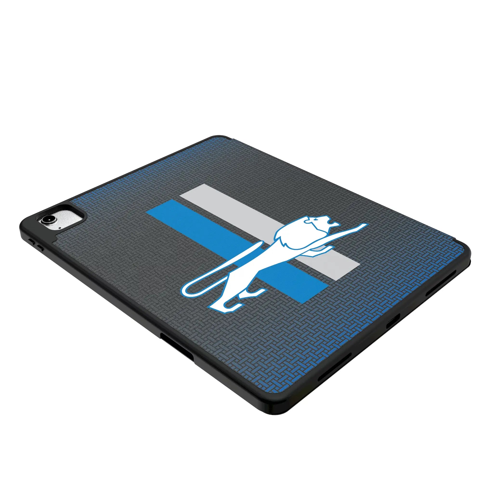 Detroit Lions Retro Linen Tablet Case for Apple iPad