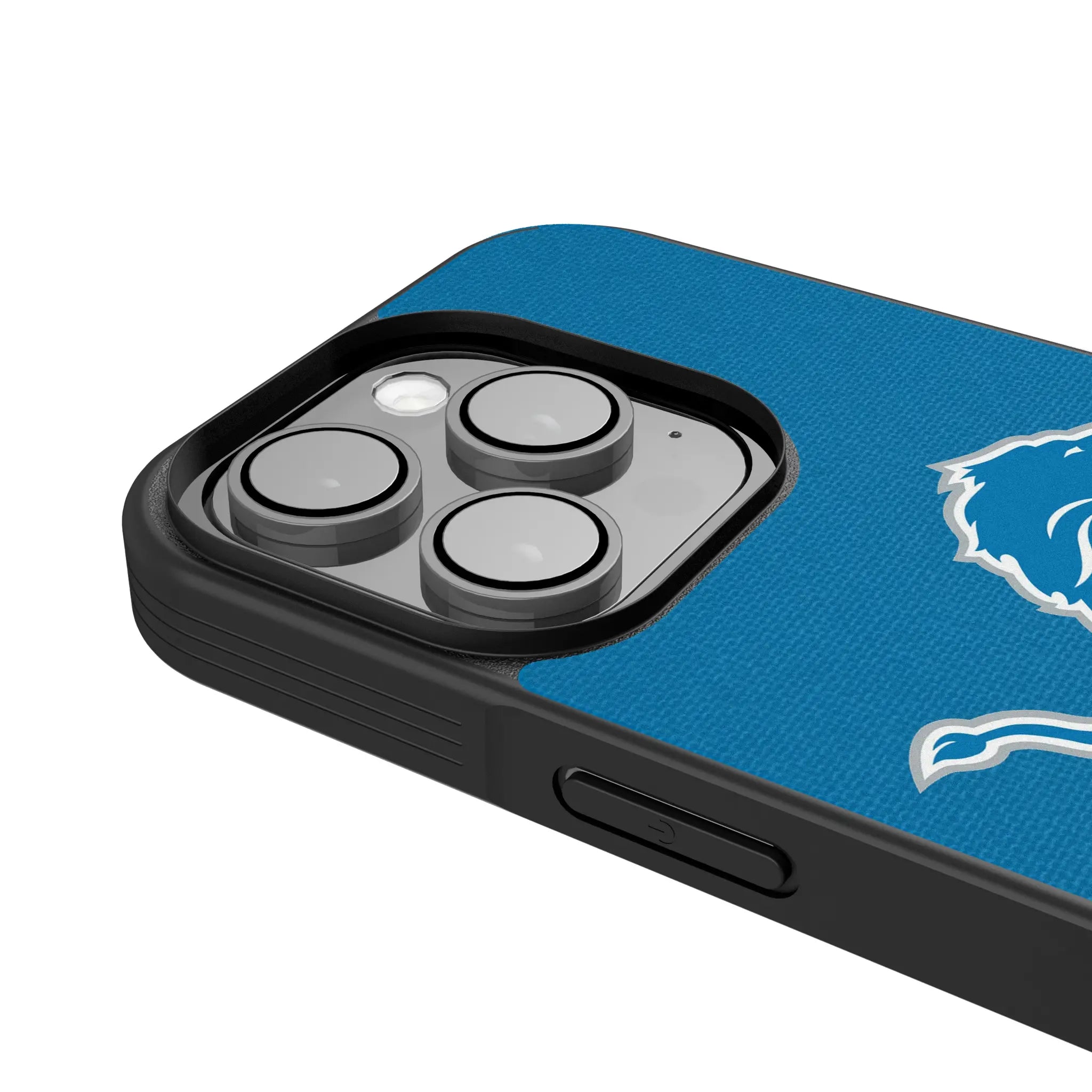 Detroit Lions Stripe Bump Phone Case