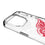Detroit Red Wings Ice Stripe Clear Phone Case for Apple iPhone