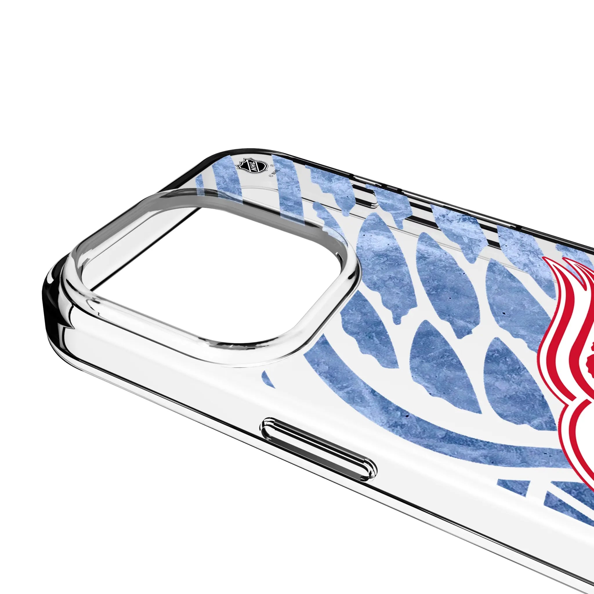 Detroit Red Wings Ice Tilt Clear Phone Case for Apple iPhone